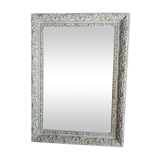 Old patinated mirror 86 X 62 cm