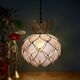 Vintage pink mother-of-pearl pendant light