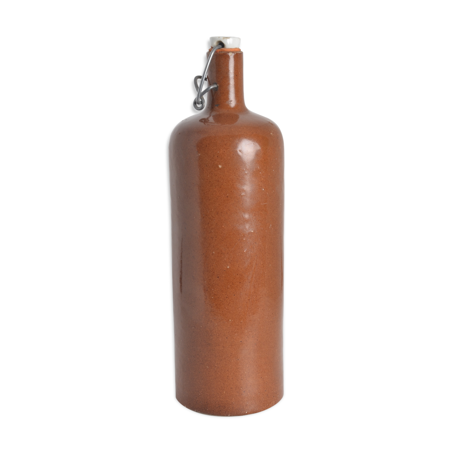 Bottle in glazed stoneware