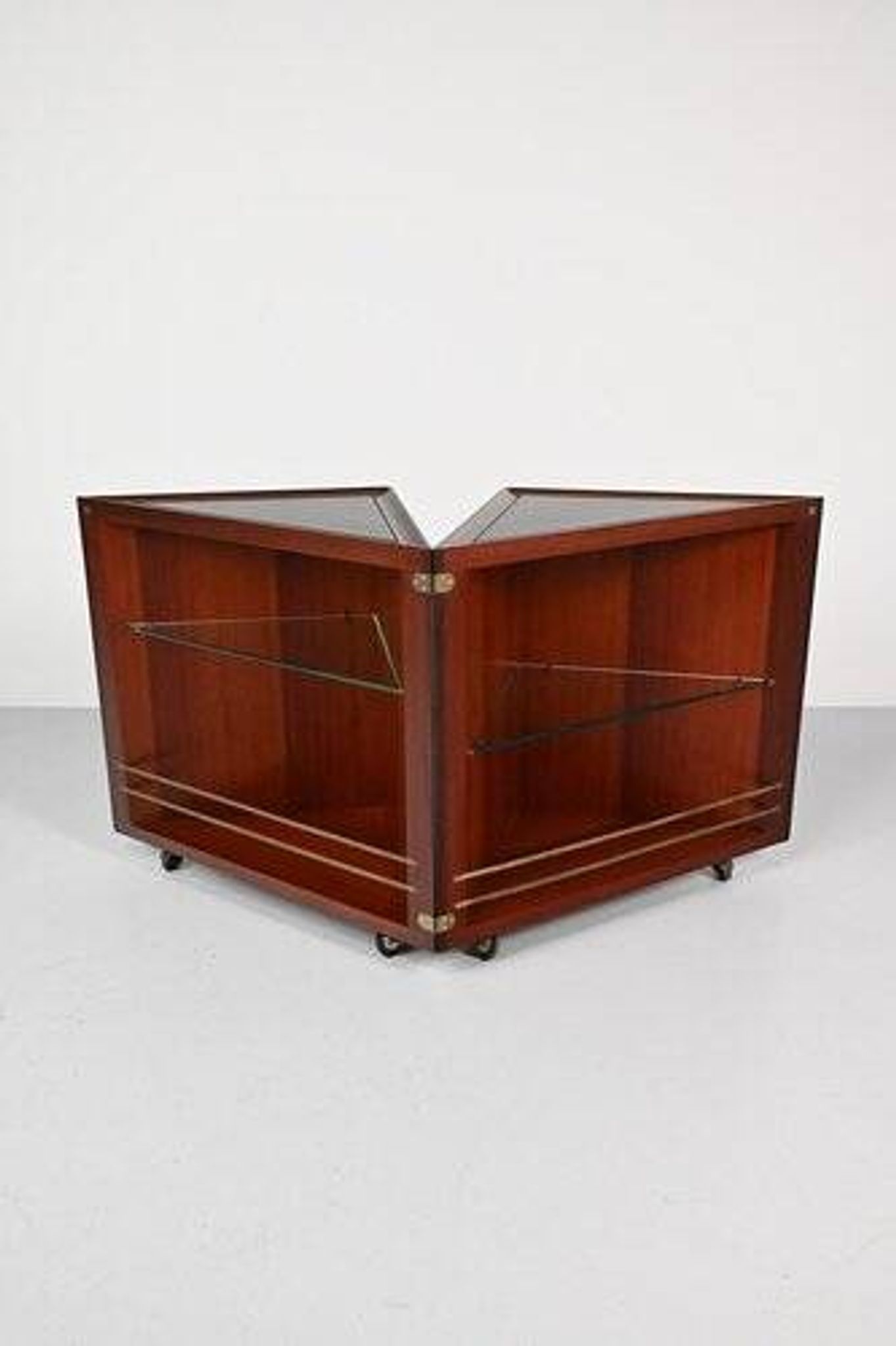 Vintage Italian Fold-Out Cabinet