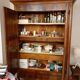 Old cabinet pegged with many drawers