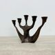 Brutalist candle holder by Horst Dalbeck, 1970s, Germany