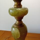 Onyx lamp base