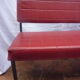 Banquette vintage vinyl années 1960