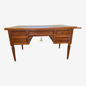 Louis Philippe style oak desk