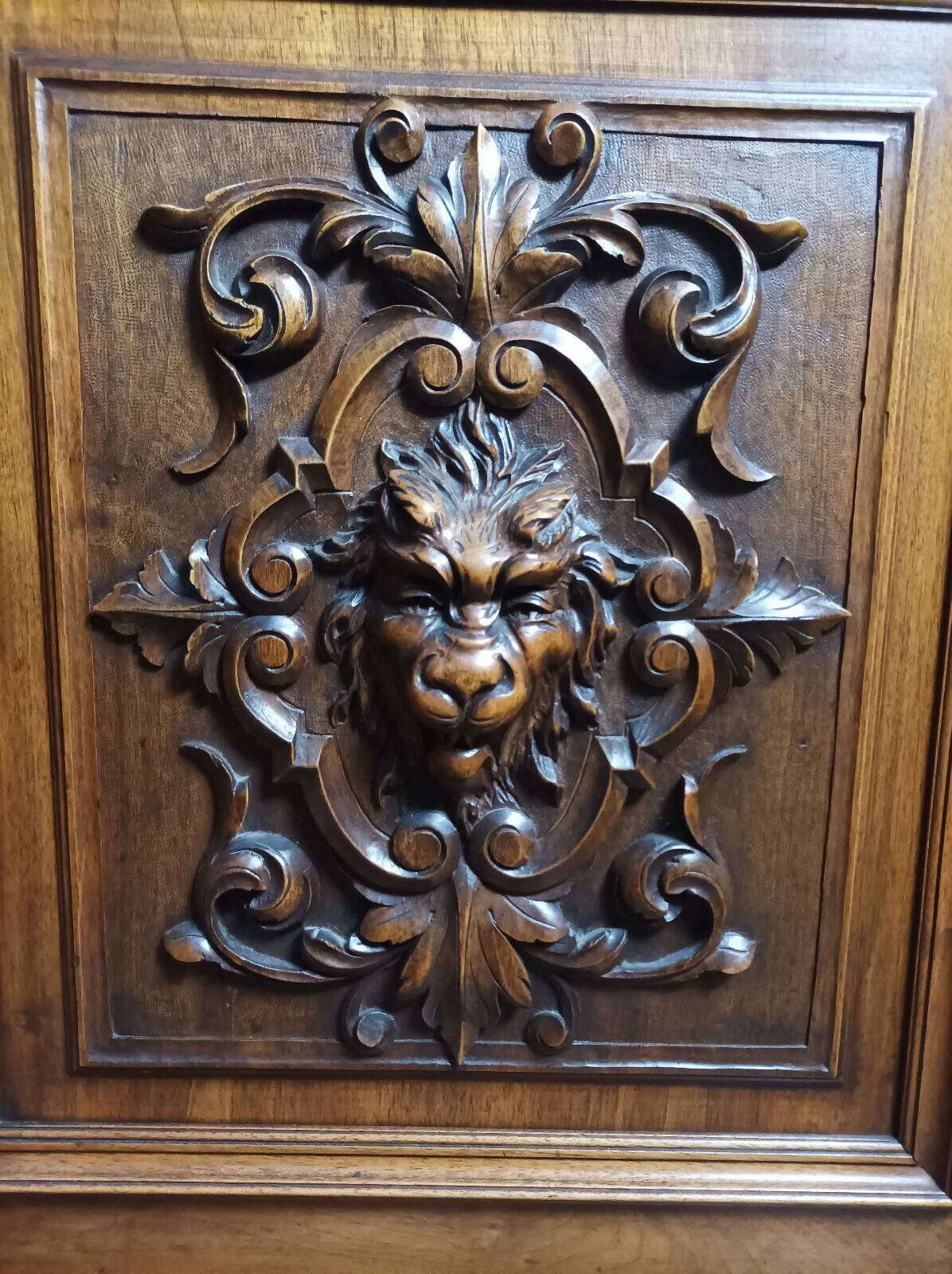 19th Century Walnut Renaissance Buffet