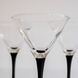 Suite of 6 cocktail glasses