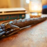 Sculpture crocodile en ébène début XXèeme