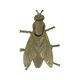 Vintage Copper Ashtray Figurine Fly Brass Italy 1960s