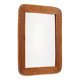 Miroir en rotin fait main