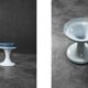 Vintage plastic stool from the space age, made by Emsa, West Germany, 1960s.