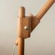 Vintage Danish Pine Adjustable Floor Lamp by +LYS Denmark, 1960s