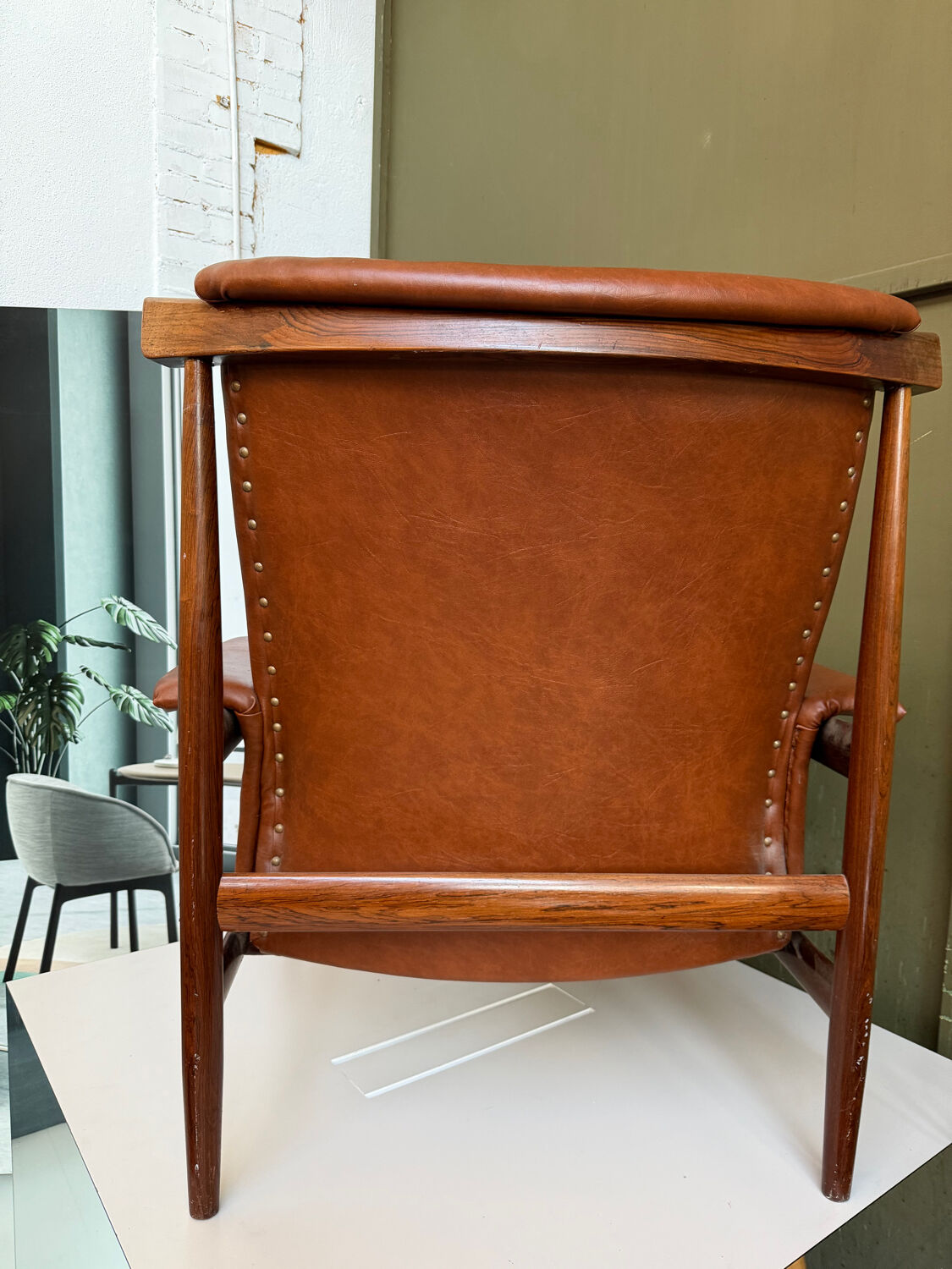 Armchair model Bwana designed by Finn Juhl.