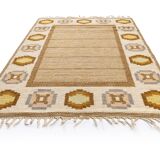 Scandinavian Modern Rug by Ingegerd Silow, 1960s