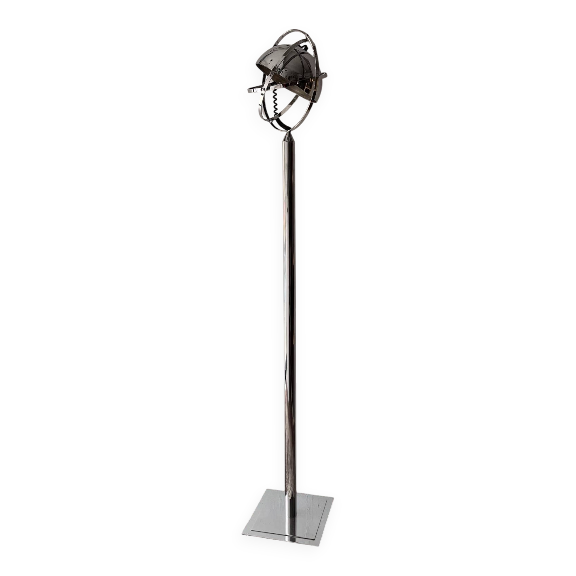 Lampe de sol rare par Peter Bliss, années 1980, style Space Age