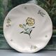 Lots of 6 flat plates model embrun, with floral motifs. Stamped Salins France