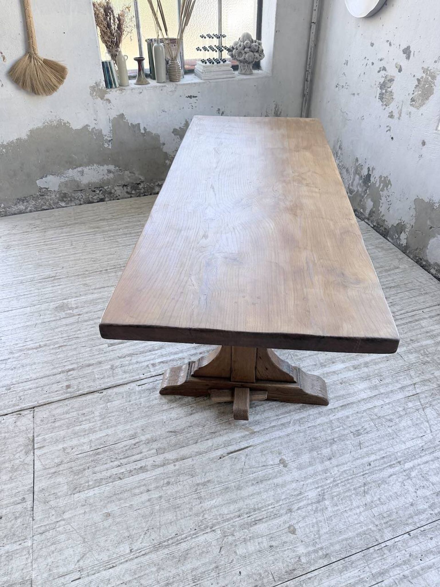 Table monastère chêne 1950 XXL