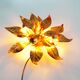 Gilt Florentine Flush Mount Light by Hans Kögl