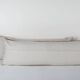 Set of 2 vintage velvet cushion covers 36x112 cm