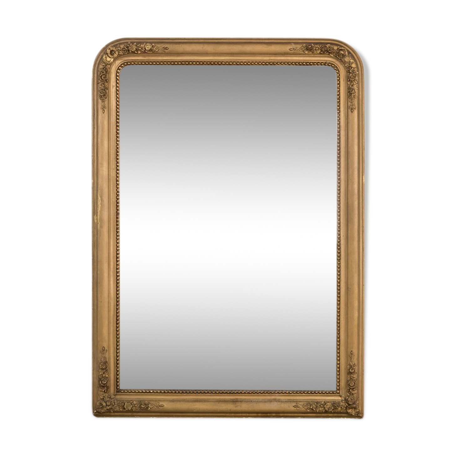 Antique flower mirror - 158x110cm