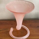 Vase fleur rose