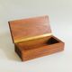 Boîte en bois faite main L25cm