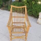 Fauteuil enfant en rotin