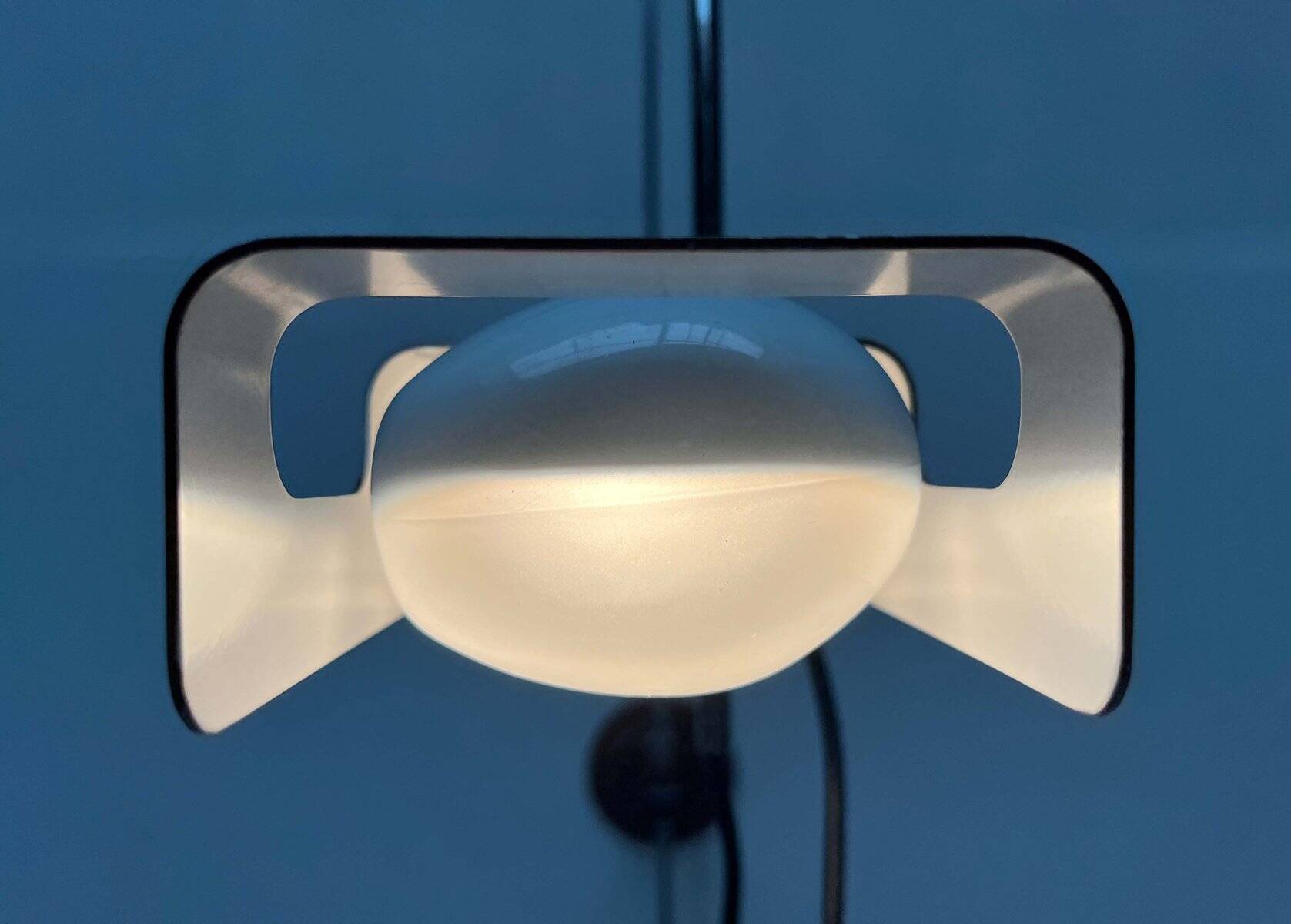 Mid-Century Modern Italian Space Arc Spider Wall Lamp by Joe Colombo for Oluce, 1960s