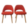 2 conference chairs by Eero Saarinen