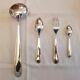Silver cutlery set 37 pieces Louis XV style