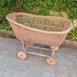 Rattan cradle