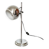 Goffredo reggiani style chrome eyeball desk lamp - space age 1960's
