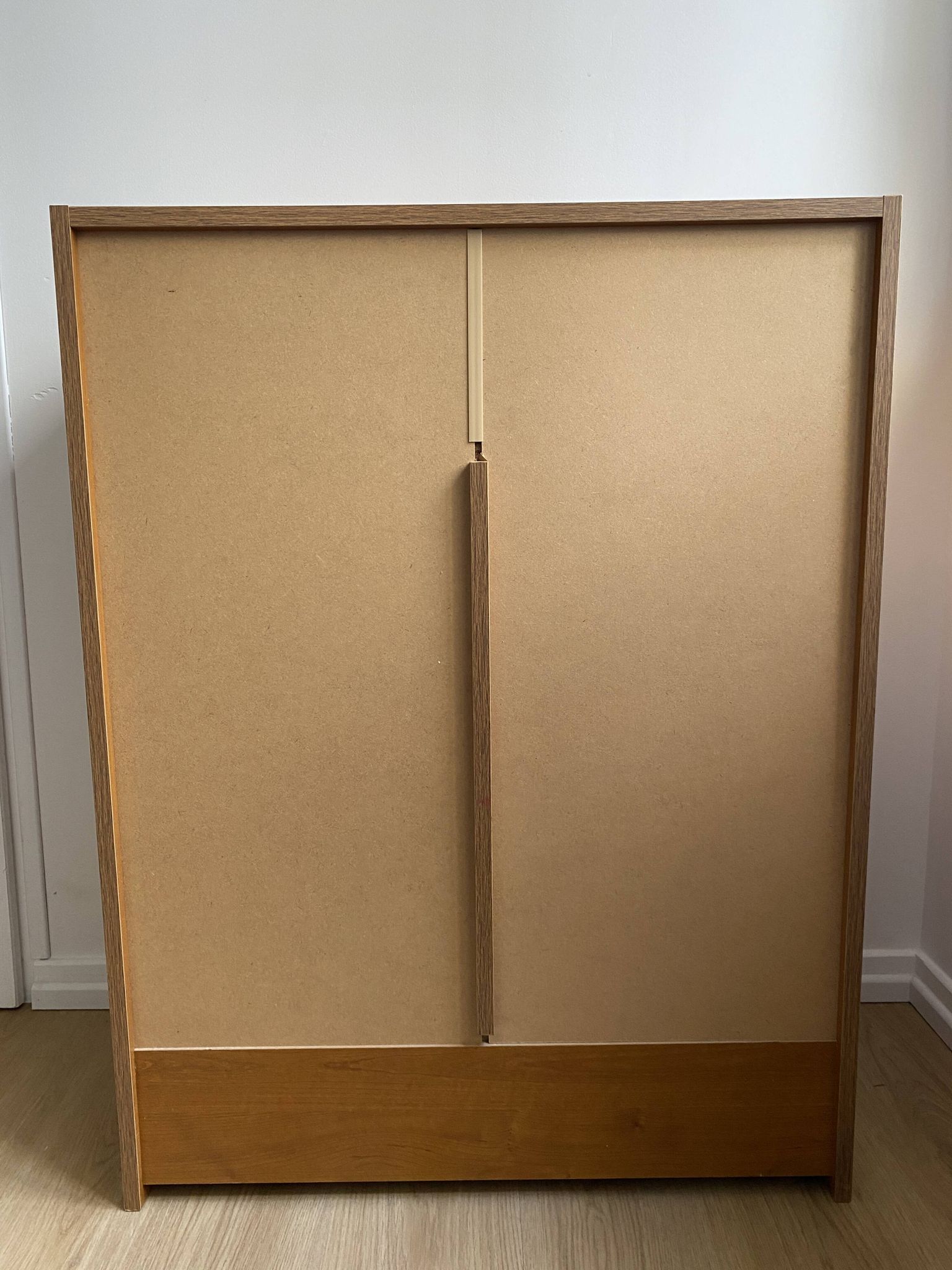 Low storage unit, 70s/80s three height-adjustable shelves