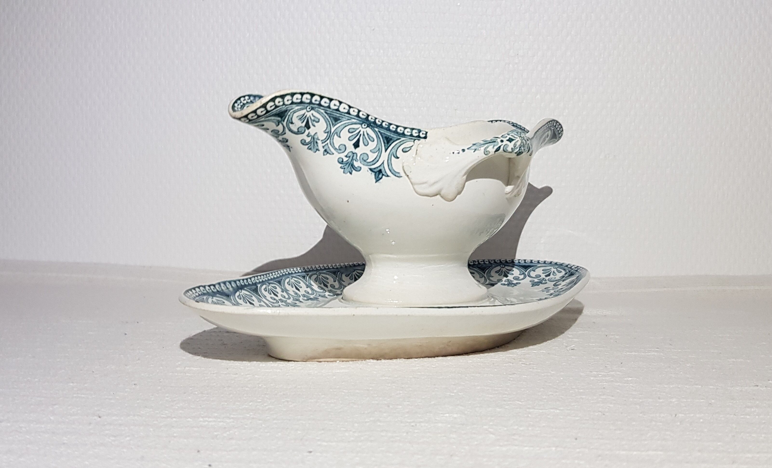 Badonviller earthenware sauce Turkish model, iron earth