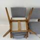 Suite de 4 chaises de Maurice Pré restaurées 1950