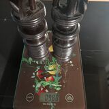 Ebony candlesticks