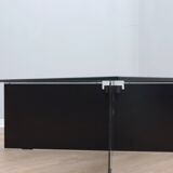 Large 1980s coffee table custom design by Helg & Albini Studio