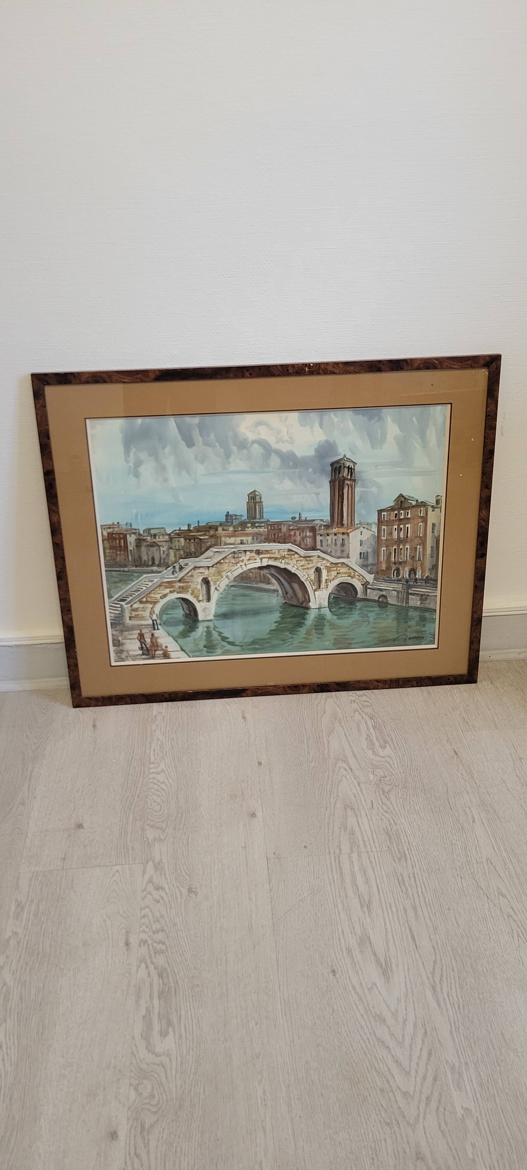 Aquarelle par Decaris