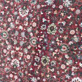 Vintage Turkish carpet Hereke end knoated hand 150x225 cm
