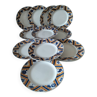 Assiettes Moulin des Loups modèle canada
