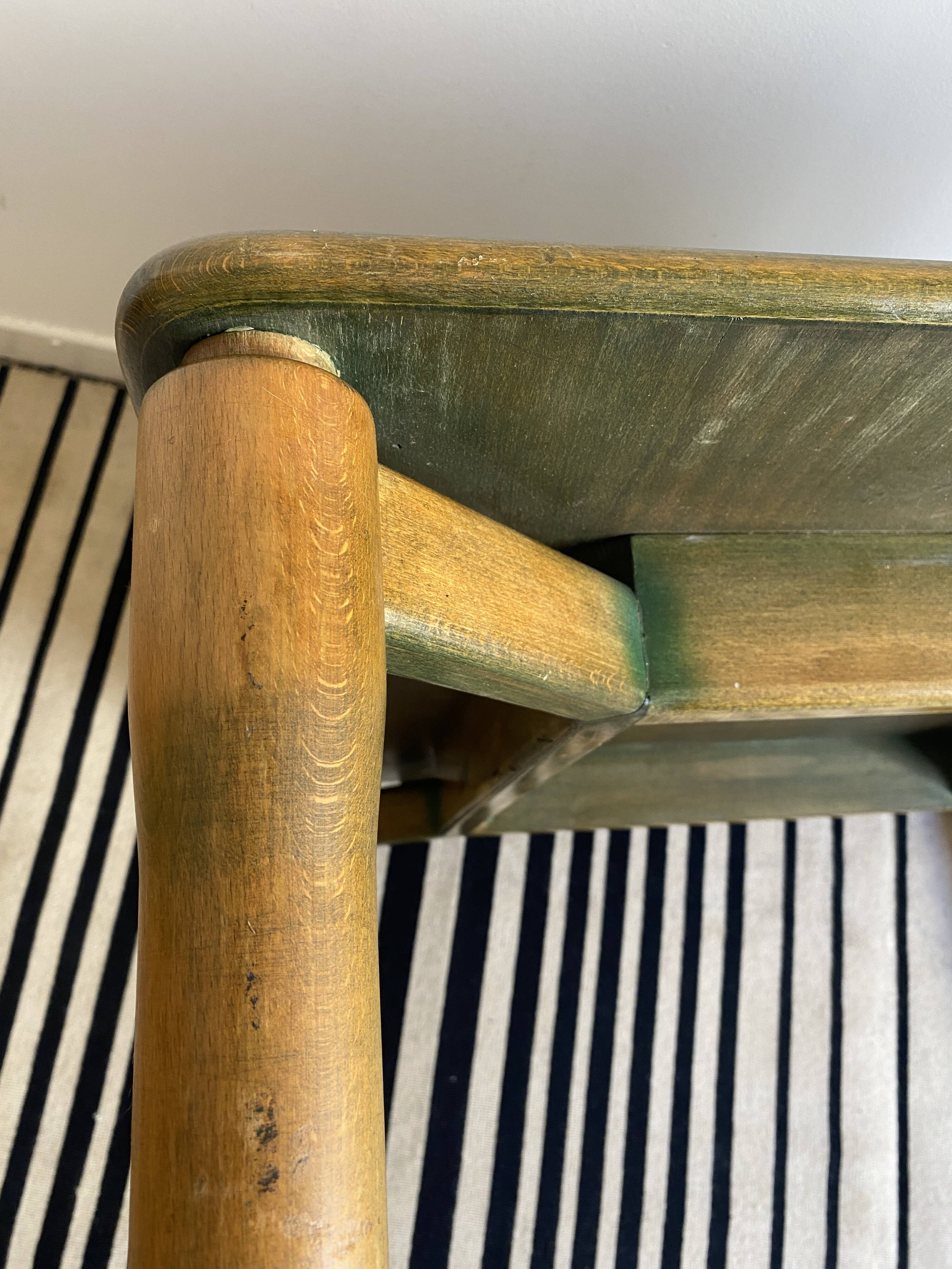 Vico Magistretti for Cassina Carimate table vintage 60s stained wood