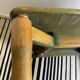 Vico Magistretti pour Cassina table Carimate vintage années 60 bois teintée