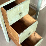 Mint-colored workshop furniture