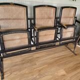 Canned theatrical bench