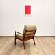 Mid Century Lounge Chair by Ole Wanscher for France & Son, Senator Series, Danish Design