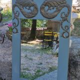 Original vintage mirror decoration birds