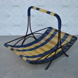 Scoubidou fruit basket 1960