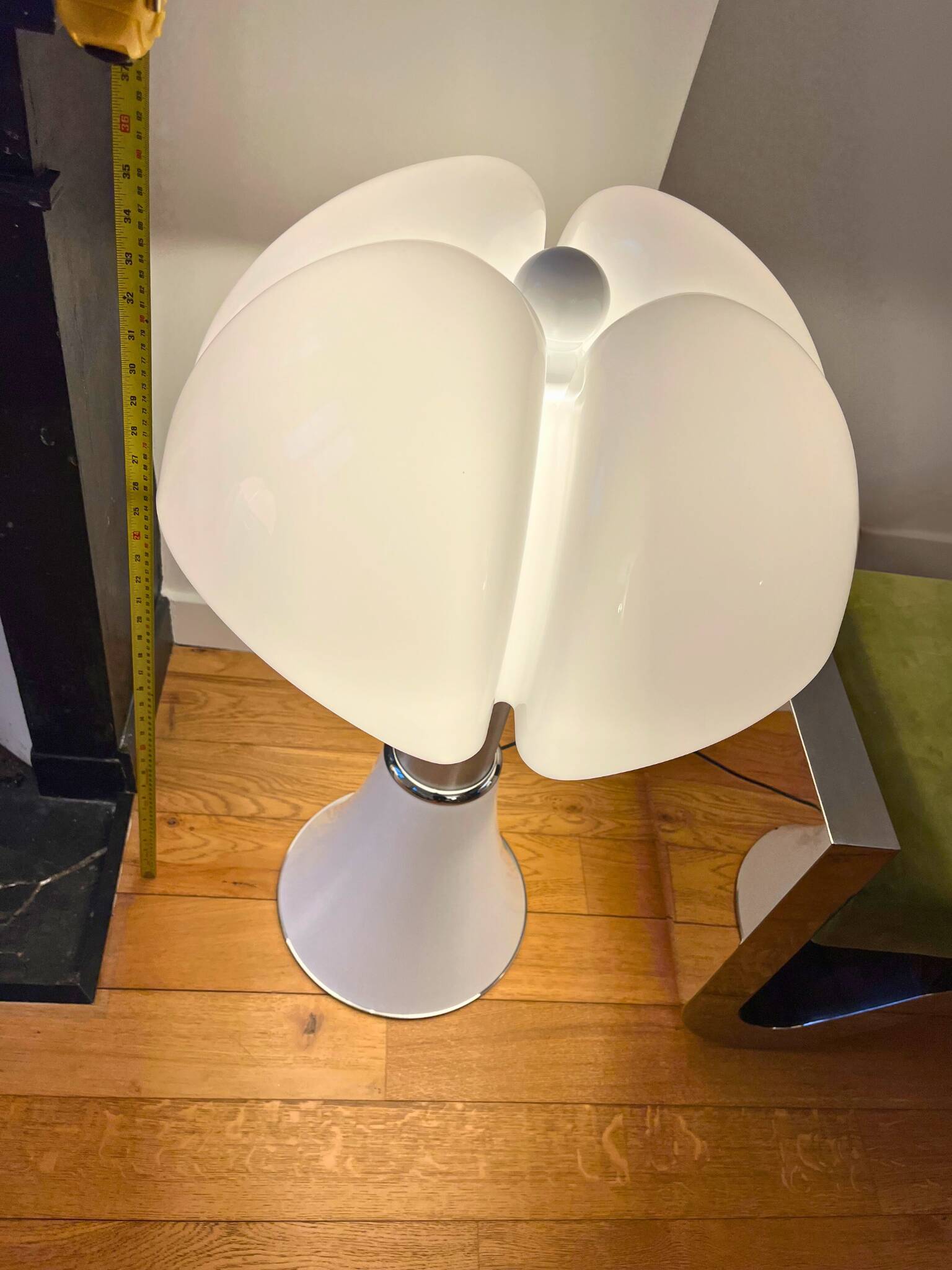 Pipistrello 620 white – dimmable LED – new – Gae Aulenti for Martinelli Luce