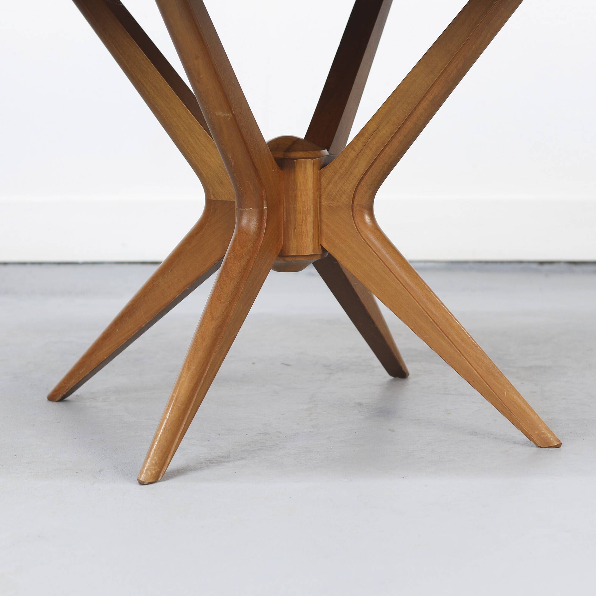 Vintage Mid-Century Design Star-shaped Console Table