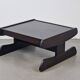 Postmodern Architectural Wooden Coffee Table, Germany, 1970s